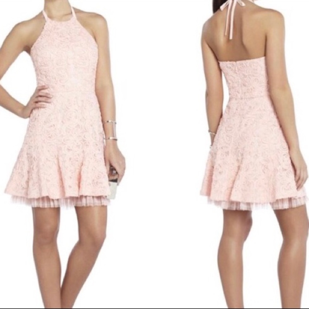 BCBGMaxAzria Halter Dress
